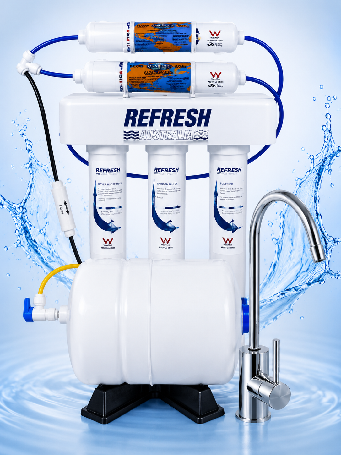 Reverse Osmosis - 5 Stage Alkaline - CaMg QROX5