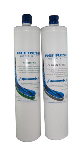 QCTX2-2C Replacement Cartridges x2 for QCTX2 Counter Top Water Filter