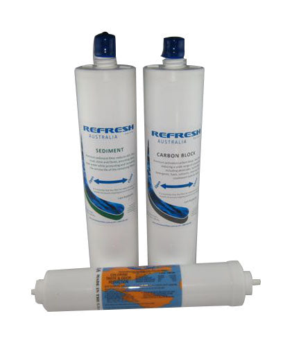 QUSX3  Replacement Cartridges set for QUSX3 Triple Under Sink Filter